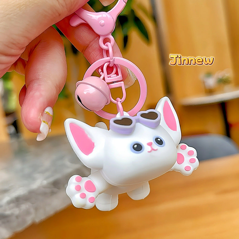 Wholesale Pilot cartoon keychain pendant trendy car keychain